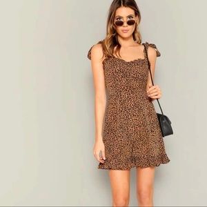 Leopard Cami Mini Dress